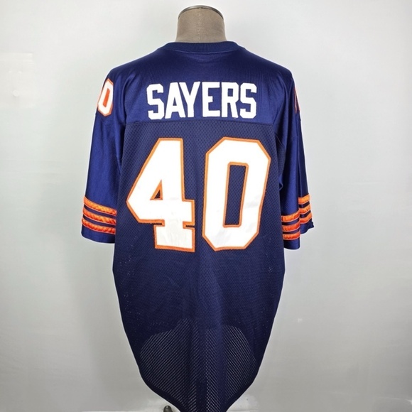 VINTAGE X HALL OF FAME -Sayers Chicago Bears USA SPORTS THROWBACKS Jersey XXL - Picture 3 of 9